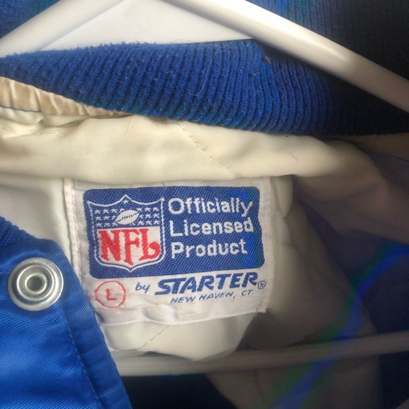 Vintage 1980s Starter Jacket - Denver Broncos Mens Size L - Picture 2 of 4